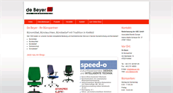Desktop Screenshot of debeyer.info